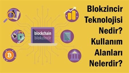 Blockchain Teknolojisi İle İlgili Temel Bilgiler ve Kullanım Alanları